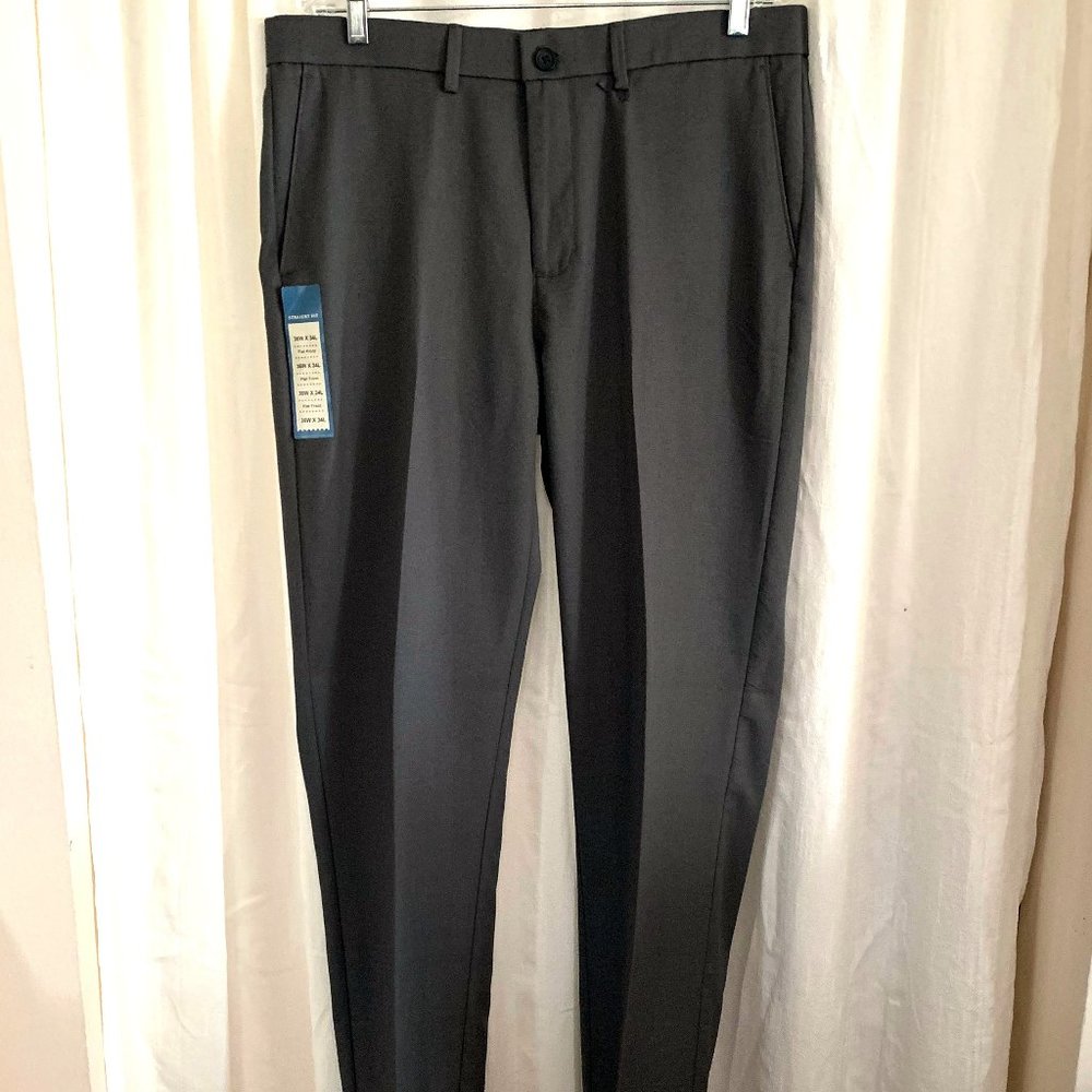 Haggar NWT Trousers 36W x 34L Color Graphite